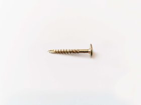 Konstrukciniai medsraigčiai ROBUS, 6 x 50 / 32 mm, praplatinta galva, cinkuoti, 100 vnt., TORX30