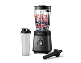 Kokteilių plaktuvas PHILIPS HR3041/00, juoda sp.