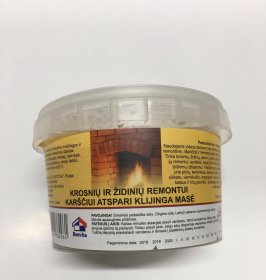 Remontinis mišinys atsparus karščiui, 0,5 kg