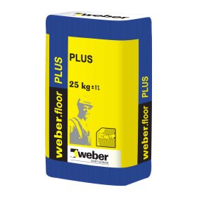 Savaime išsilyginantis grindų mišinys WEBER.FLOOR PLUS, storis 2- 30 mm, 25 kg, 1001378