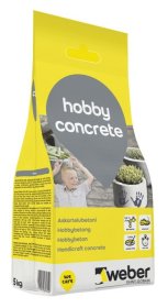 Betonas rankdarbiams, Weber HobbyConcrete, 5 kg
