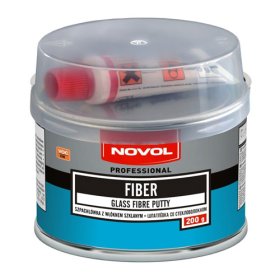 Glaistas NOVOL, Fiber, su stiklo pluošto audiniu, žalia spalva, 200 g