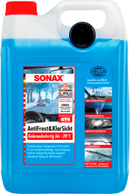Automobilio langų ploviklis SONAX, -20C, 5L, žieminis