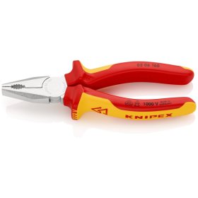Kombinuotos replės elektrikams KNIPEX, 0306160