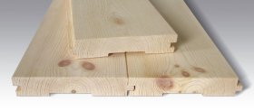 Grindinė lenta HLL, matmenys 28 x 145 x 3000 mm, spygliuotis, klasė AB, 1 vnt - 0,435 m2