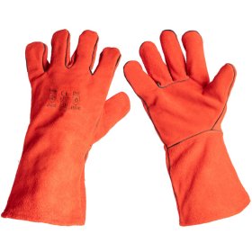 Pirštinės HERVIN, suvirintojams, iš karvių odos ir medvilnės, SOOP003