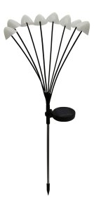 Lauko šviestuvas įsmeigiamas SUNLUX, su saulės elementais, IP44, 150x150x700 mm, veikimo laikas: 6-8 val., 8106