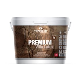 Medienos fasado dažai TOPCOLOR Premium ViLLa Latex, 9 L, Vyšnia 
