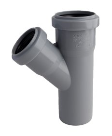 Vidaus nuotekų trišakis MAGNAPLAST HTPLUS, DN50/50/45°