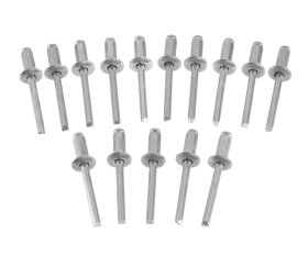 Aliuminės kniedės STANLEY, 5 x 6 mm, 15 vnt