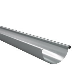 Latakas BILKA, ilgis 3m, skersmuo 150 mm, sidabrinė spalva, RAL9006