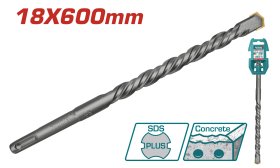 Grąžtas betonui SDS+ TOTAL, TCT, 18x600 mm, TAC311805