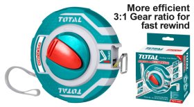 Ruletė TOTAL, 30m, 12.5 mm, TMT11306