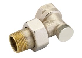Uždarymo vožtuvas DANFOSS RLV-S, DN20, kampinis, 003L0125
