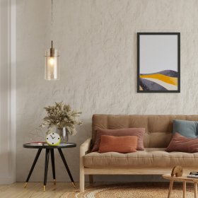 Pakabinamas šviestuvas SEARCHLIGHT Duo 3, E14, 1x60W, AXPxG 120x13x13 cm, bronzos sp., 2301CP