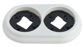Rėmelis retro ELECTRALINE, 2 vietų, baltos sp.