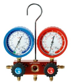 Manometras ROTHENBERGER R22-R407C, 2 šakų