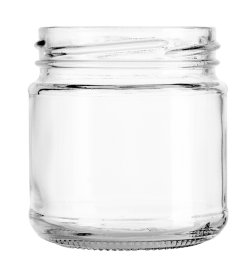 Užsukamas stiklainis, 210 ml, skersmuo 66 mm