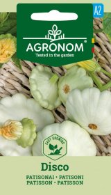 Daržovių sėklos, AGRONOM patisonai DISCO, 2 g.