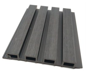 WPC dailylentė WOOMAX KC13, matmenys 25x219x2900mm, 1vnt. - 0,6351m2, juoda spalva 