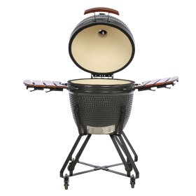 Anglies kepsninė TUNABONE Kamado Classic 23", L dydis, tamsiai pilkos spalvos