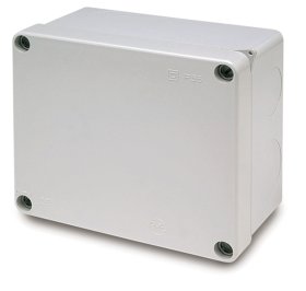 Montažinė dėžutė FAMATEL 3073, IP55, 161 x 135 x 83 mm, pilkos sp.