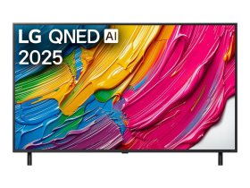 Televizorius LG 55QNED80A3A 55", UHD AI 4K QNED, webOS, Smart TV, juodos sp.