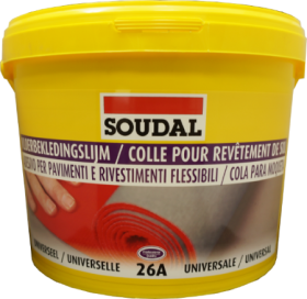Grindų dangų klijai SOUDAL 26A, 5 kg