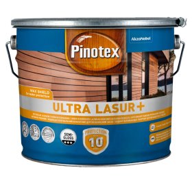 Medienos impregnantas PINOTEX Ultra OP Lasur+ Bespalvis 10L