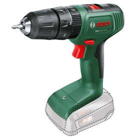 Akumuliatorinis smūg. gręžtuvas BOSCH Green Easy Impact 18V-40, Solo, 18V, maks. sukimo momentas 40 Nm. 13 mm griebtuvas, LED apšvietimas, svoris 1,3 kg, be akumuliatoriaus ir kroviklio