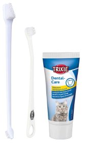 Rinkinys dantų higienai TRIXIE, katėms, 50 g