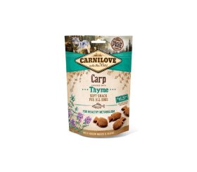 Skanėstas šunims CARNILOVE, tinkamas visiems šunims, su karpiu, 200g