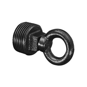 Laikiklis su kilpa RUSTICLINE, 3/4", RT-78, juodos sp., 2 vnt.
