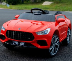 Vaikiškas elektromobilis, 6V 4.5A, spl. raudona, 1020x650x460 mm, EC165