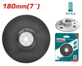 Guminis padas TOTAL, vilnos poliravimo gaubtui, 180 mm, M14x2 TAC7111801