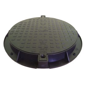 Šulinio dangtis GINMIKA 780 PE, A15, 780x80mm, juoda sp.