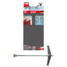 Spyruoklinis kaištis GKP TOX Spagat, M3, 2 vnt.