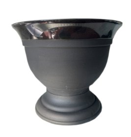 Plastikinis kapų vazonas (305), grafito sp., vazono skersmuo 36 cm.