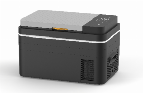 Automobilinis šaldytuvas ALBURNUS su kompresoriumi, talpa 30 L,  12V/24V, galia 45W