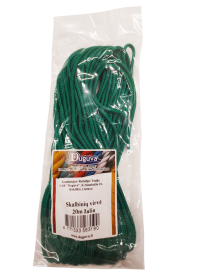 Skalbinių virvė DUGUVA, žalios spalvos, 20 m