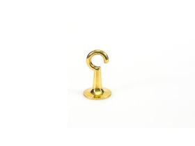 Lejerio kablys POSAMO VAUKA, 30mm, žalvaris, poliruotas