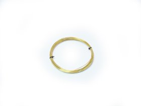 Žalvario viela POSAMO VAUKA, 1,0mm × 10m