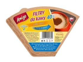 Kavos filtrai AMIGO, dydis N2, 40 vnt.