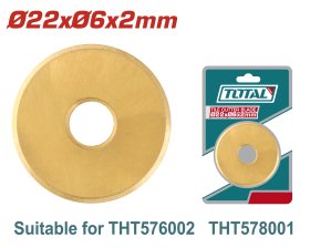 Ratukas pjovimo staklėms (THT576002) TOTAL, 22x6x2 mm, THT576002B