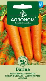 Daržovių sėklos, AGRONOM Morkos valgomosios DARINA, 3 g.