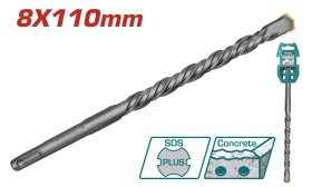 Grąžtas betonui SDS+ TOTAL, TCT, 8x110 mm, TAC310801