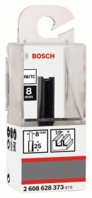 Pirštinė freza BOSCH HM, B=10 mm, l=25 mm, kotas 8 mm