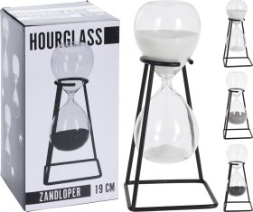 Smėlio laikrodis, 3-jų spalvų, 19 cm