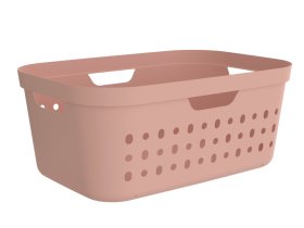 Skalbinių krepšys ROTHO Jona, rožinė sp., 39 l