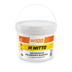 Universalus polimerinis glaistas MITTO Gu100, 5 kg